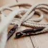 Bodenarbeitsseil_Bodenseil_Westernrope_Bodenarbeitsseil mit Leder